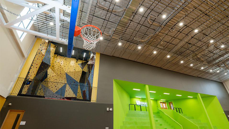 basketbol salonları ses yalıtımı